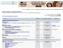 Tablet Screenshot of kamrad.ru